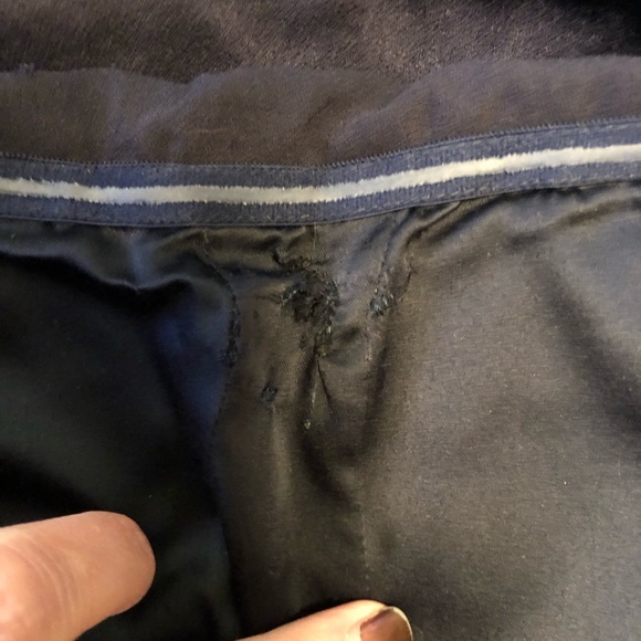 Misha Collection Sanzana Dress Midnight Blue Fitted Sz 8 Retail $455 - Picture 7 of 13